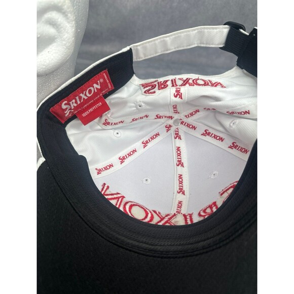 Srixon x Cleveland golf hat new white red embroidered osfm - Picture 5 of 5